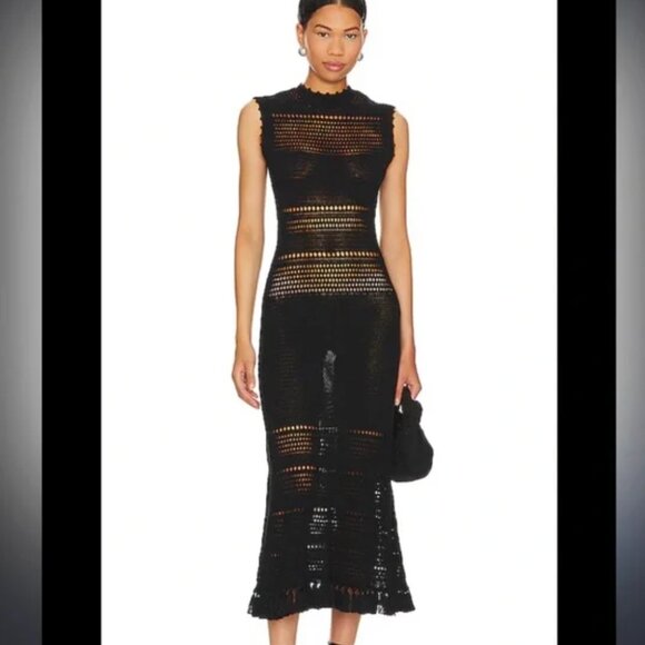 Misa Los Angeles | Amanda Dress in Black - Picture 1 of 1